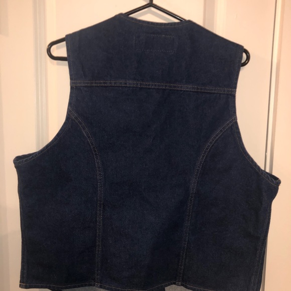 Wranglers jean vest - Picture 2 of 2
